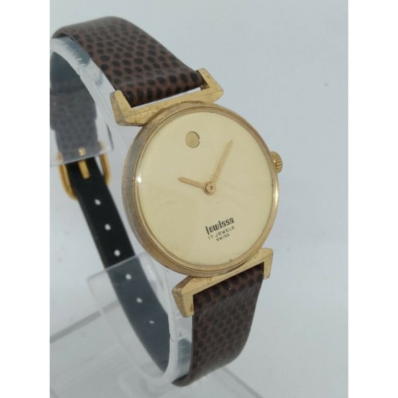 VINTAGE Jowissa Women's 27mm Manual Wind Up 17 Jewel Swiss Gold Tone Watch - Picture 3 of 11